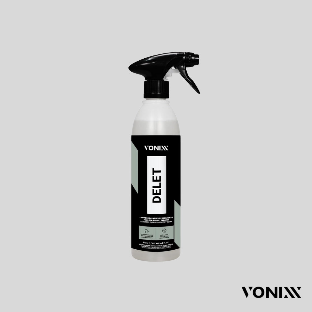 LIMPIADOR PARA NEUMÁTICOS Y GOMAS DELET